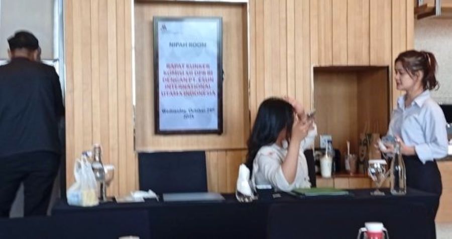 Di Balik Pintu Tertutup! Komisi XII DPR RI Gelar Rapat Misterius dengan PT Esun Batam, Media Dilarang Masuk, Ada Apa?