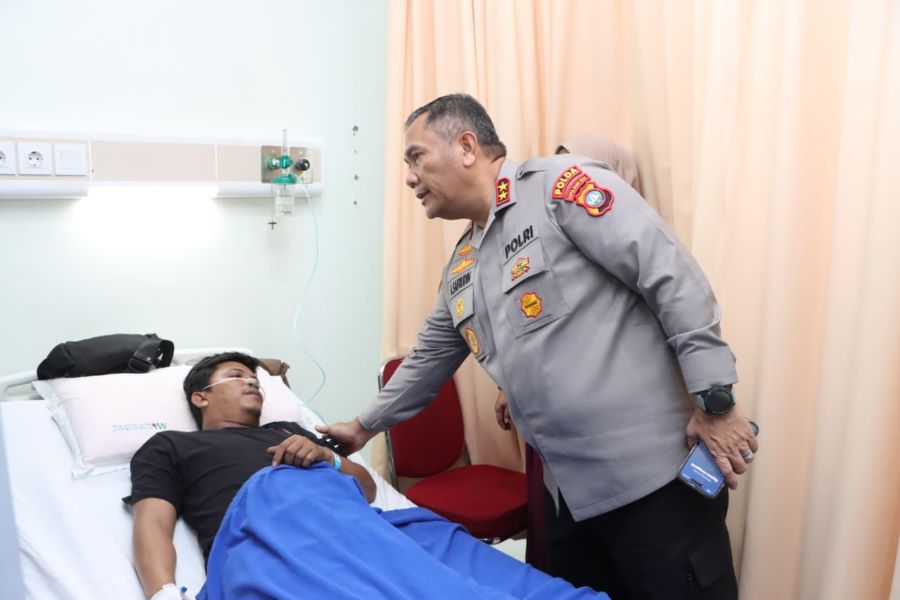 Duka Tanjung Uncang: Kapolda Kepri Jenguk Korban Luka dan Janji Usut Tuntas Tragedi Federal II