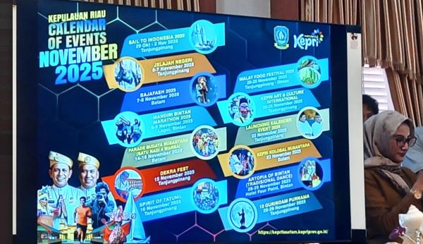 Kepri Siap Jadi Pusat Wisata Akhir Tahun, 13 Event Spektakuler Bakal Digelar Sepanjang November 2025