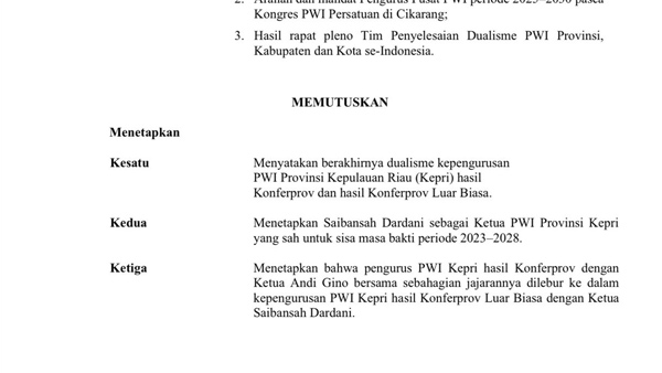 PWI Kepri