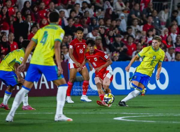 Kalah Telak 0-4 dari Brasil, Asa Timnas Indonesia U-17 di Piala Dunia Mulai Menipis
