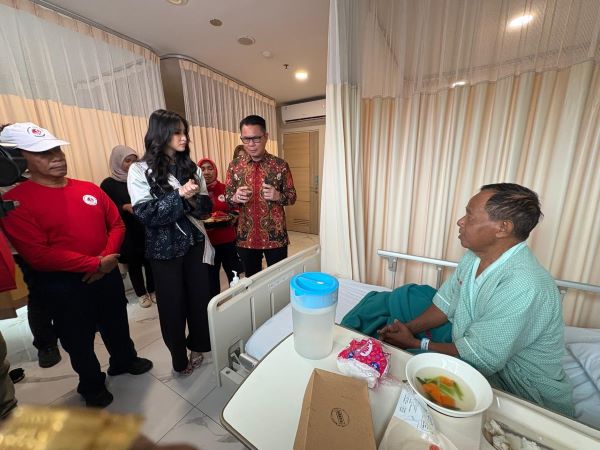 Miss Global Indonesia 2025 Angela Lillo Ajak Warga Batam “Sayangi Jantung Demi Jantung Hati”!