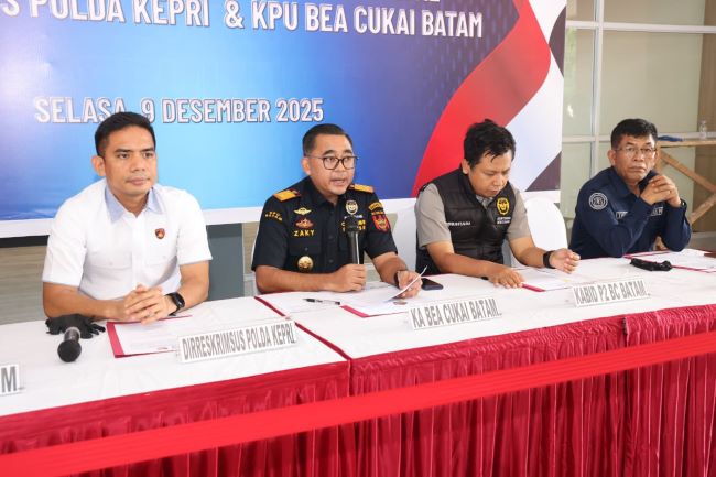 Polda Kepri Bongkar Sindikat Impor Pakaian Bekas Ilegal dari Singapura, 5 Pelaku Ditangkap
