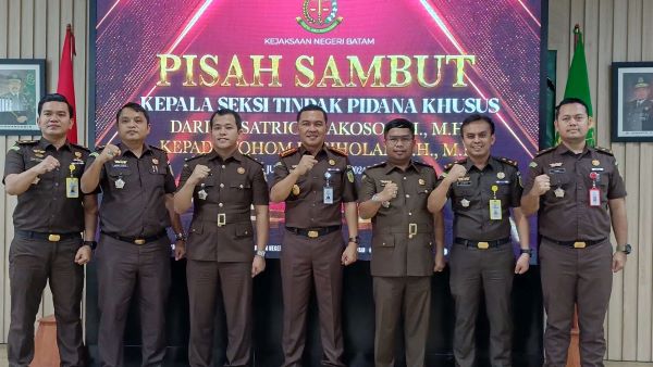 Kasipidsus Kejari Batam Berganti, Ini Daftar Lengkap Pejabat yang Dilantik