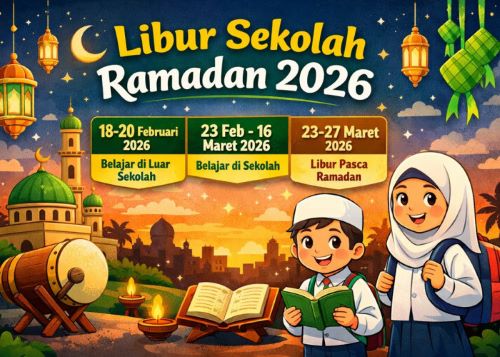 Ramadan 2026, Sekolah di Batam Mulai Pukul 08.00 WIB! Ini Aturan Lengkapnya