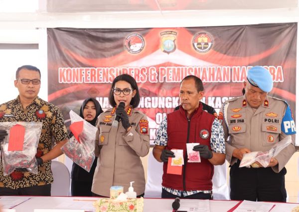 polda kepri gempur narkoba Awal Tahun Polda Kepri Bongkar 30 Kasus Narkoba, 45 Tersangka Diamankan