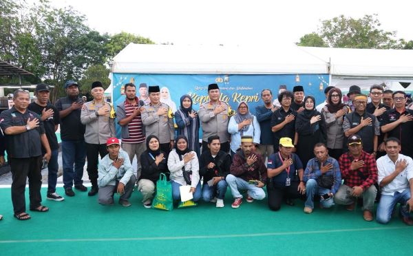 Buka Puasa Bersama Wartawan, Kapolda Kepri Ajak Media Lawan Hoaks