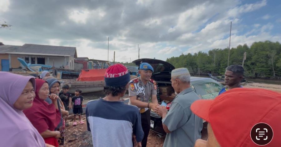 Pulang dari Pendidikan, Polisi Ini “Gerebek” Perut Lapar Warga Tanjungpinang!