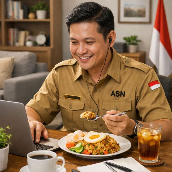 asn kerja di rumah wfh-ai ASN WFH Setiap Jumat, Ini Sektor yang Tetap Siaga dan Tak Bisa Libur