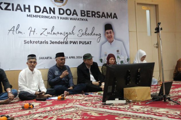 Haru di PWI! Kisah Terakhir Zulmansyah Sekedang Bikin Semua Tersentuh