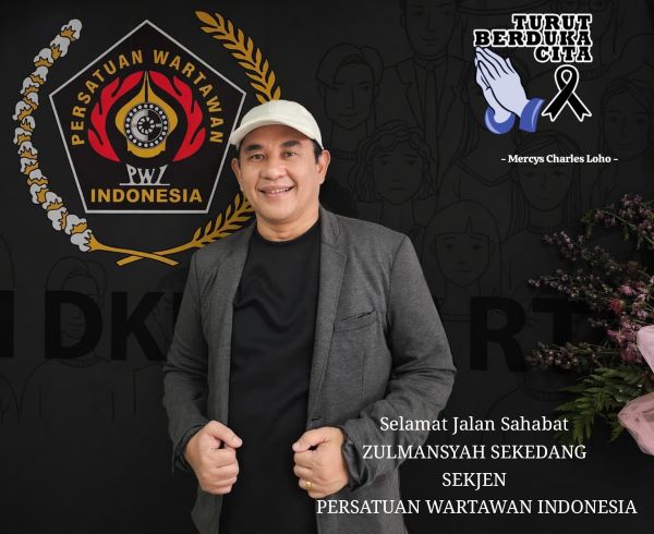 Innalillahi… Sekjen PWI Zulmansyah Sekedang Meninggal Dunia, PWI Kehilangan Tokoh Pemersatu