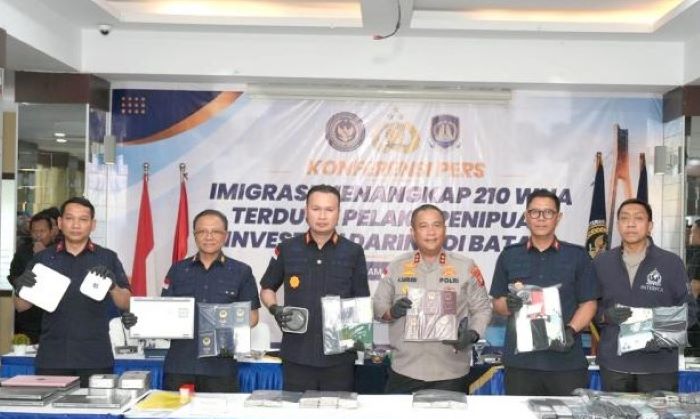 Indonesia Diserbu Scammer Internasional? 210 WNA Vietnam dan China Diciduk Imigrasi di Batam