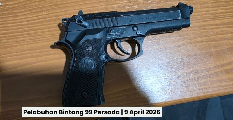 Heboh! Penumpang Tujuan Jakarta Bawa Pistol Italia di Pelabuhan Bintang 99 Batam, Positif Narkoba Saat Diperiksa Heboh! Penumpang Tujuan Jakarta Bawa Pistol Italia di Pelabuhan Bintang 99 Batam, Positif Narkoba Saat Diperiksa