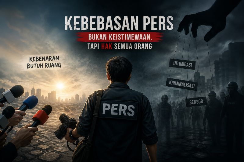 Ironi Hari Kebebasan Pers 2026: Dunia Makin Memburuk, Indonesia Turun ke Peringkat 129!