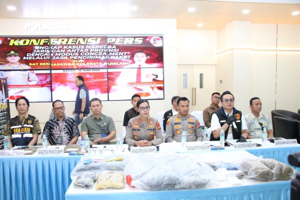 Sabu 1 Kg Disamarkan dalam Perlengkapan Bayi, Polresta Barelang Bongkar Jaringan Narkoba Antar Provinsi