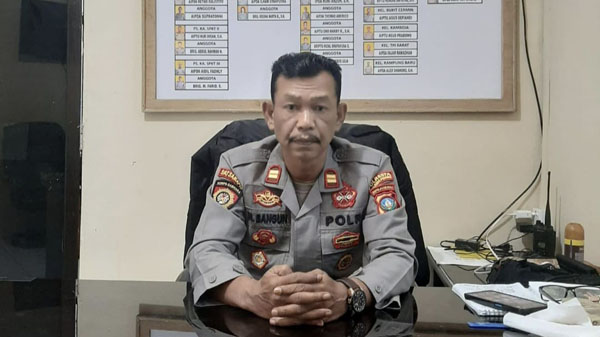 Kapolsek Tanjungpinang Barat Iptu M. Bangun Kapolsek Tanjungpinang Barat Iptu M. Bangun.