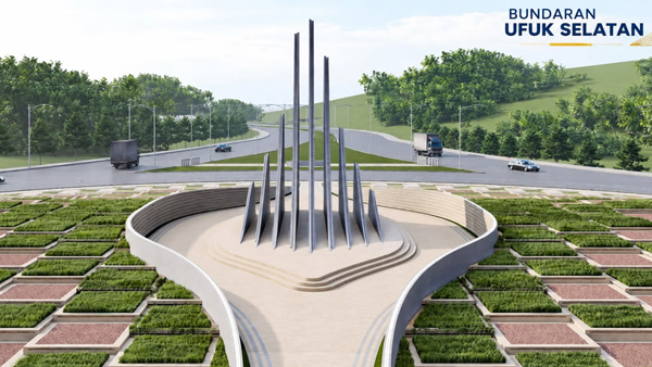 bundaran1 Monumen Simpang Barelang