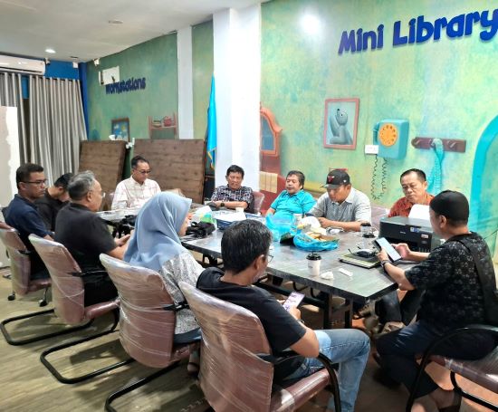 doa bersama pwi kepri untuk 5 jurnalis Enam Hari Hilang Kontak, PWI Kepri Gelar Doa untuk 5 Wartawan yang Belum Ditemukan
