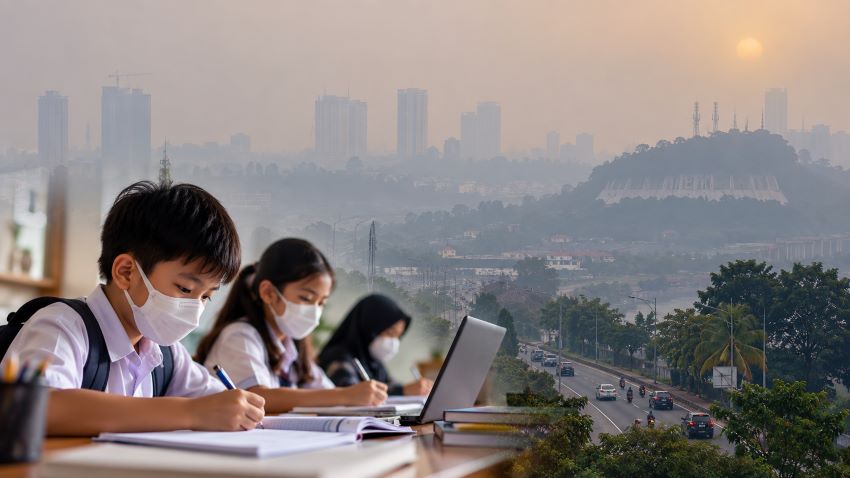 Kualitas Udara Batam Tidak Sehat, Sekolah PAUD, SD dan SMP Terapkan BDR